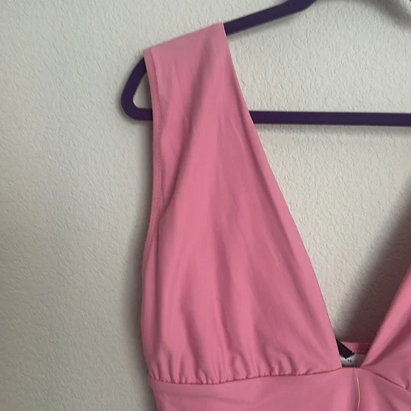 NWT J CREW Pink one piece swimsuit 16 - Picture 2 of 7